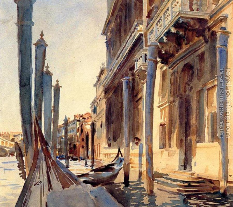 John Singer Sargent : Grand Canal, Venice
